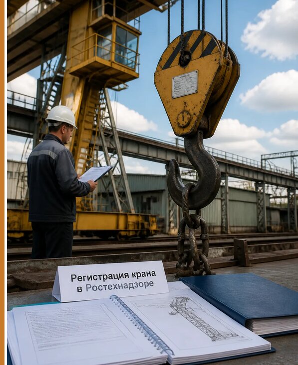 Регистрация крана в Ростехнадзоре в Комсомольске-на-Амуре от 15306 р. | Авеста ОТиПБ